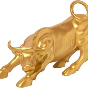 Golden Angry Bull – A Statement of Power & Luxury