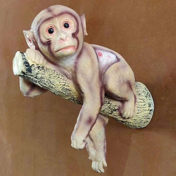 Hanging Monkey Charm Statue