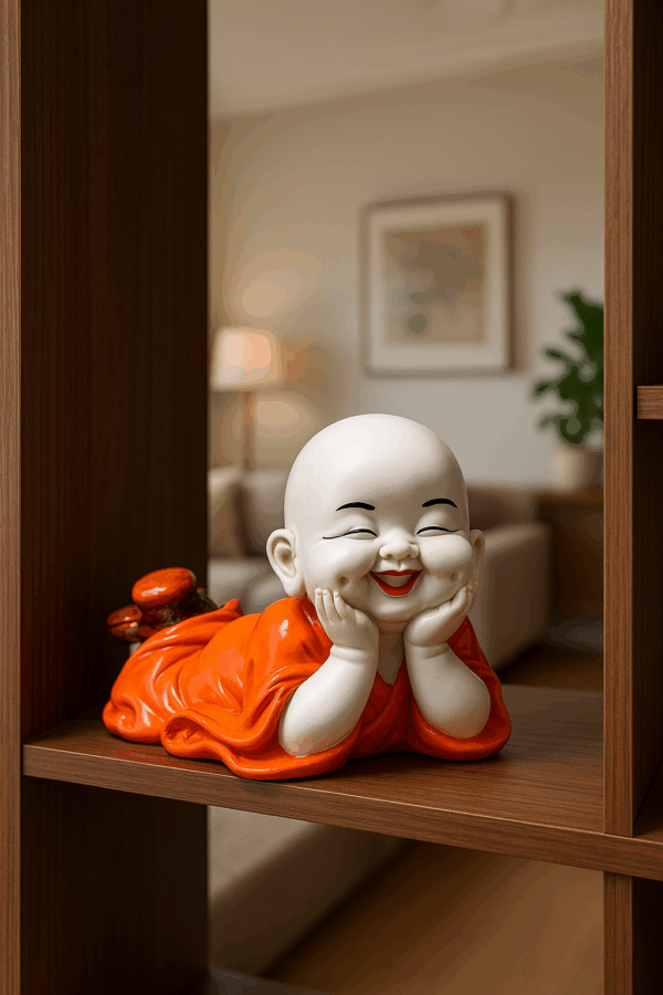 Sleeping Monk Figurine – A Symbol of Serenity